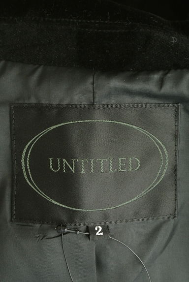 UNTITLED（アンタイトル）の古着「ベロアライクテーラードジャケット（ジャケット）」大画像６へ