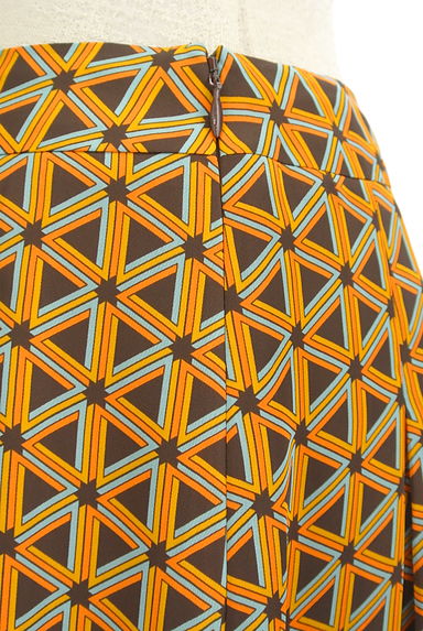Viaggio Blu（ビアッジョブルー）の古着「幾何学模様ミモレフレアスカート（スカート）」大画像４へ