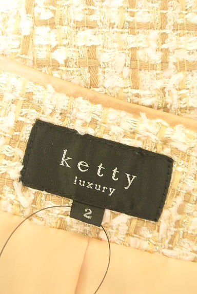 ketty（ケティ）の古着「パイピングラメツイードジャケット（ジャケット）」大画像６へ