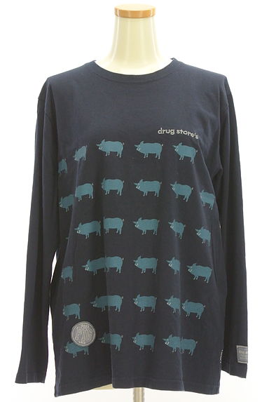 drug store's（ドラッグストアーズ）の古着「ブタプリントTシャツ（Ｔシャツ）」大画像１へ