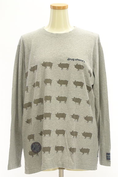 drug store's（ドラッグストアーズ）の古着「ブタプリントTシャツ（Ｔシャツ）」大画像１へ