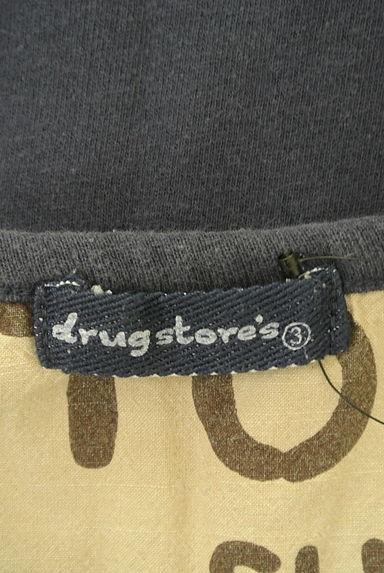 drug store's（ドラッグストアーズ）の古着「フロントロゴ柄五分袖トップス（カットソー・プルオーバー）」大画像６へ