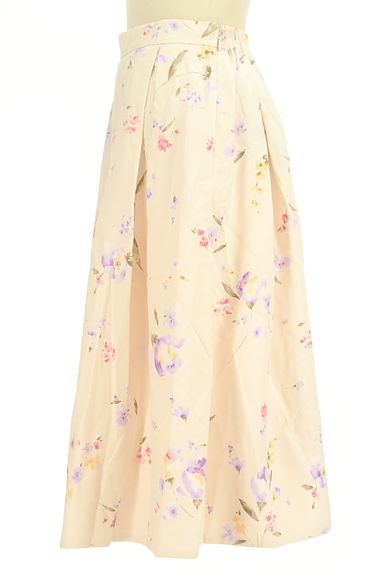 WILLSELECTION（ウィルセレクション）の古着「花柄フレアミモレスカート（ロングスカート・マキシスカート）」大画像３へ