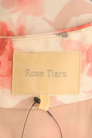 Rose Tiara（ローズティアラ）の古着「花柄膝丈フレアワンピース（ワンピース・チュニック）」大画像６へ