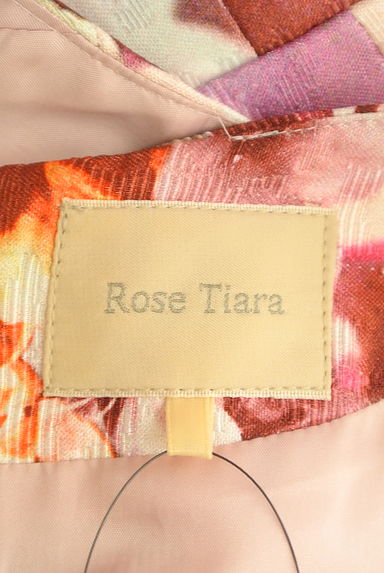 Rose Tiara（ローズティアラ）の古着「フラワータックノースリワンピース（ワンピース・チュニック）」大画像６へ