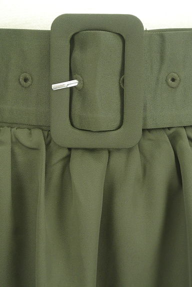 axes femme（アクシーズファム）の古着「ベルト付き膝下ラインフレアスカート（スカート）」大画像４へ