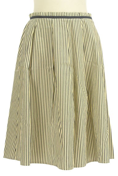 Jocomomola（ホコモモラ）の古着「ストライプミディフレアスカート（スカート）」大画像１へ