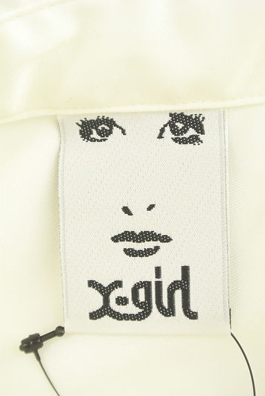 X-girl（エックスガール）の古着「ロゴプリント胸ポケットシャツ（カジュアルシャツ）」大画像６へ