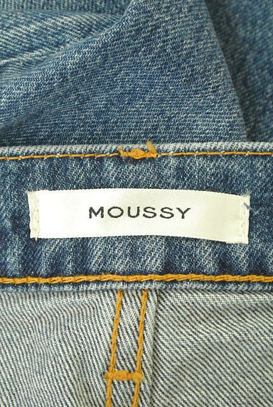 MOUSSY（マウジー）の古着「ハイウエストストレートデニムパンツ（デニムパンツ）」大画像６へ
