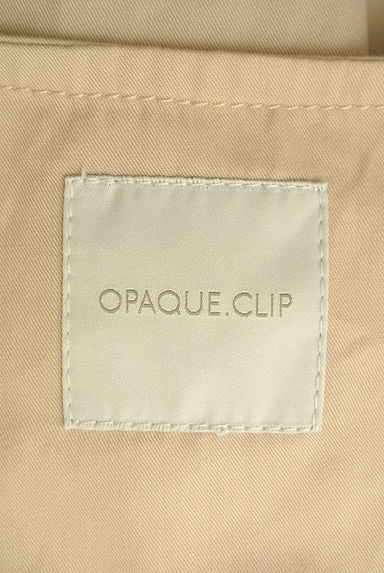 OPAQUE.CLIP（オペークドットクリップ）の古着「ベルト付きノーカラートレンチコート（トレンチコート）」大画像６へ