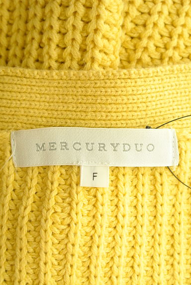 MERCURYDUO（マーキュリーデュオ）の古着「リボン付きスリーブニットカーディガン（カーディガン・ボレロ）」大画像６へ