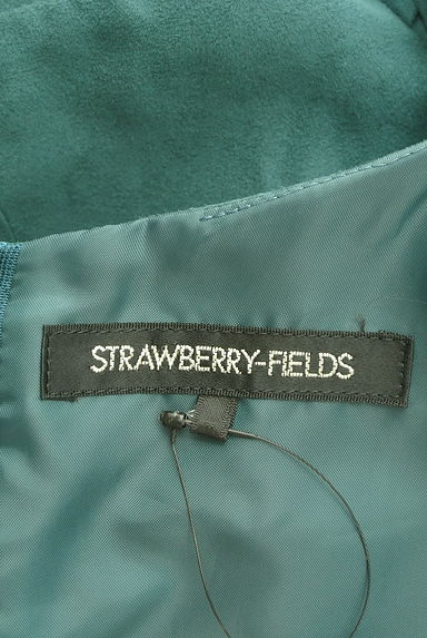 STRAWBERRY-FIELDS（ストロベリーフィールズ）の古着「五分袖スエード風ワンピース（ワンピース・チュニック）」大画像６へ