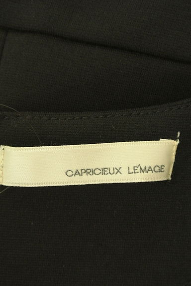 CAPRICIEUX LE'MAGE（カプリシュレマージュ）の古着「バックファスナー膝丈ボックスワンピース（ワンピース・チュニック）」大画像６へ