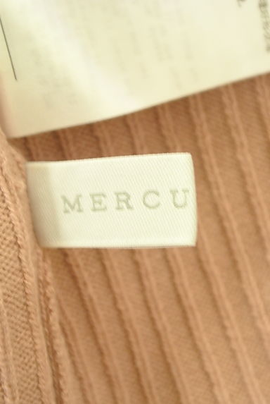 MERCURYDUO（マーキュリーデュオ）の古着「アシメミモレニットワンピース（ワンピース・チュニック）」大画像６へ