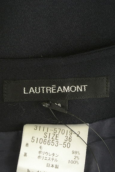 LAUTREAMONT（ロートレアモン）の古着「サイドボタンウール膝丈スカート（スカート）」大画像６へ