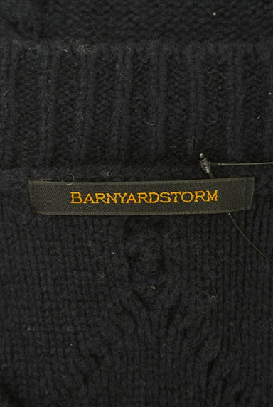BARNYARDSTORM（バンヤードストーム）の古着「凹凸ダイヤ柄ロングニット（セーター）」大画像６へ