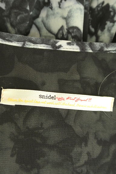 Snidel（スナイデル）の古着「ウエストゴム花柄ミニワンピース（ワンピース・チュニック）」大画像６へ