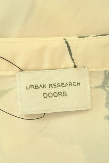 URBAN RESEARCH DOORS（アーバンリサーチドアーズ）の古着「微光沢花柄ドロストロングワンピース（ワンピース・チュニック）」大画像６へ