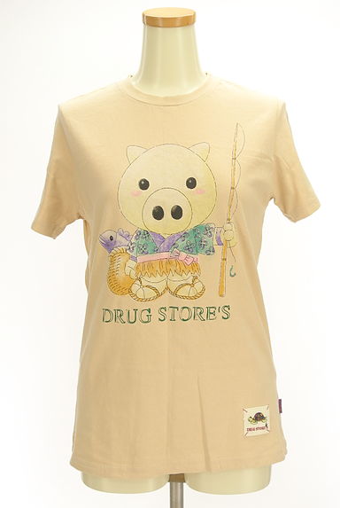 drug store's（ドラッグストアーズ）の古着「浦島太郎×ブタプリントTシャツ（Ｔシャツ）」大画像１へ