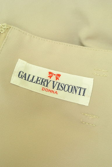 GALLERY VISCONTI（ギャラリービスコンティ）の古着「リボン付きベルトミディフレアスカート（スカート）」大画像６へ