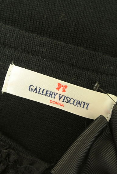 GALLERY VISCONTI（ギャラリービスコンティ）の古着「ティアードフリルコンパクトカーディガン（カーディガン・ボレロ）」大画像６へ
