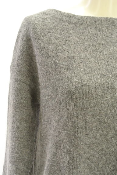 JUSGLITTY（ジャスグリッティー）の古着「ボートネックニットプルオーバー（ニット）」大画像４へ