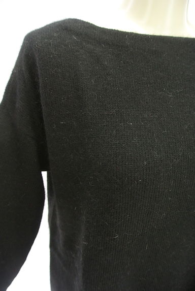 JUSGLITTY（ジャスグリッティー）の古着「ボートネックニットプルオーバー（ニット）」大画像４へ