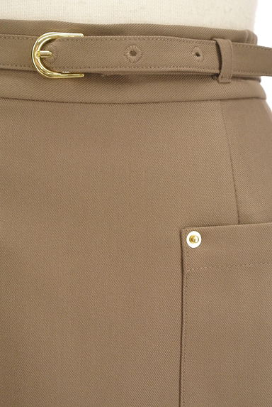 LAISSE PASSE（レッセパッセ）の古着「ベルト付きミモレ丈タイトスカート（スカート）」大画像４へ