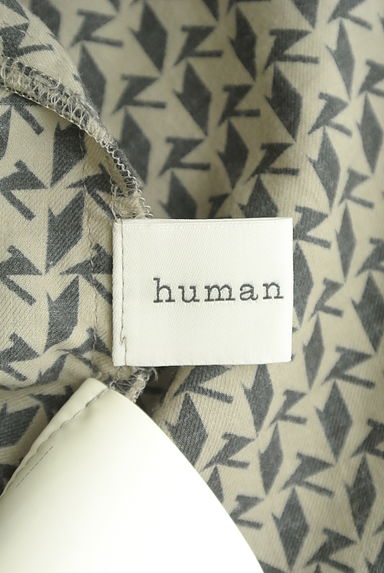 HUMAN WOMAN（ヒューマンウーマン）の古着「リボンタイ付き幾何学模様ブラウス（ブラウス）」大画像６へ