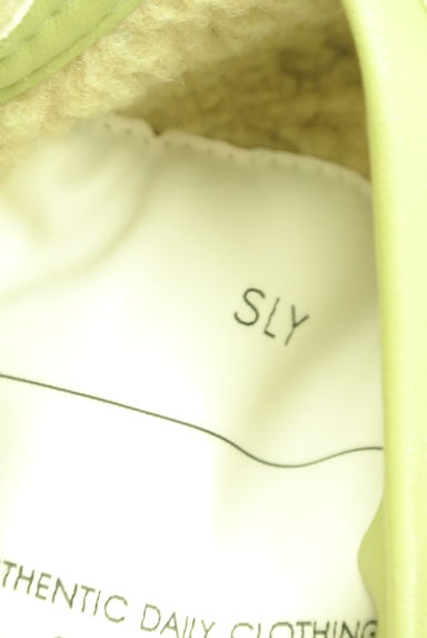 SLY（スライ）の古着「エコレザー×ボアリバーシブルブルゾン（ブルゾン・スタジャン）」大画像６へ