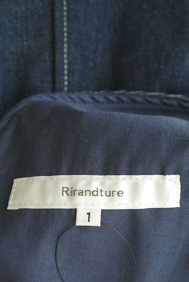 Rirandture（リランドチュール）の古着「ステッチデニムジャンパースカート（キャミワンピース）」大画像６へ