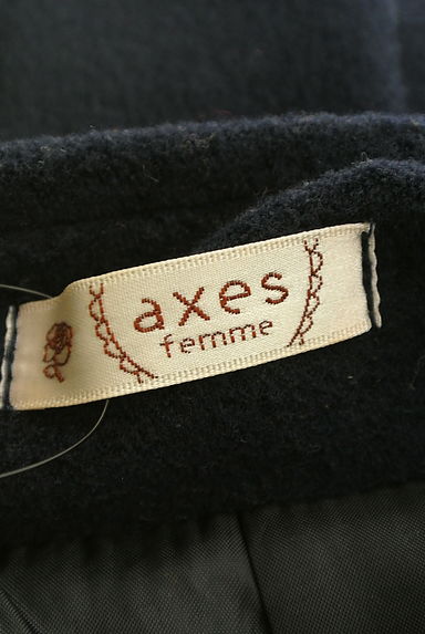 axes femme（アクシーズファム）の古着「ベルト付きバックレースロングコート（コート）」大画像６へ