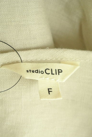studio CLIP（スタディオクリップ）の古着「ティアードギャザーリネンワンピース（ワンピース・チュニック）」大画像６へ