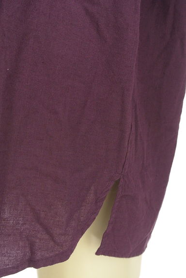 SM2（サマンサモスモス）の古着「刺繍レースネック綿麻ブラウス（カットソー・プルオーバー）」大画像５へ