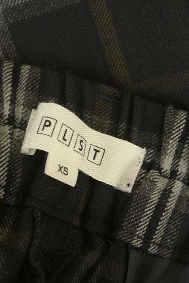 PLST（プラステ）の古着「チェック柄テーパードパンツ（パンツ）」大画像６へ