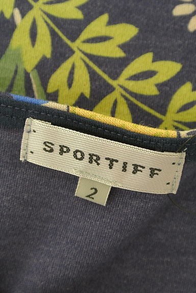 sportiff（スポーティフ）の古着「膝下丈花柄ストレッチワンピース（キャミワンピース）」大画像６へ
