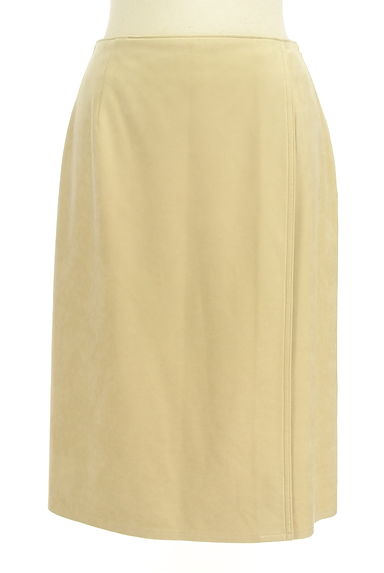 LAUTREAMONT（ロートレアモン）の古着「ラップ風スウェードミディスカート（スカート）」大画像１へ
