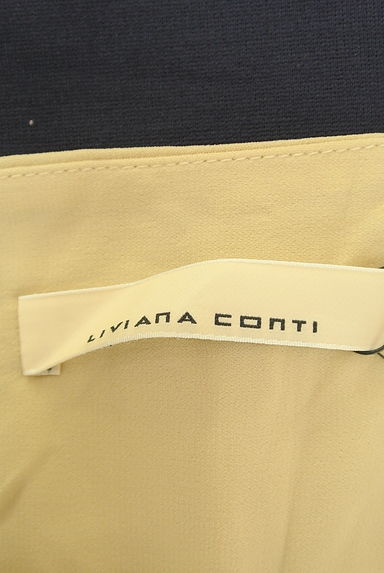 LIVIANA CONTI（リビアナコンティ）の古着「バイカラーアシメキャミワンピース（キャミワンピース）」大画像６へ