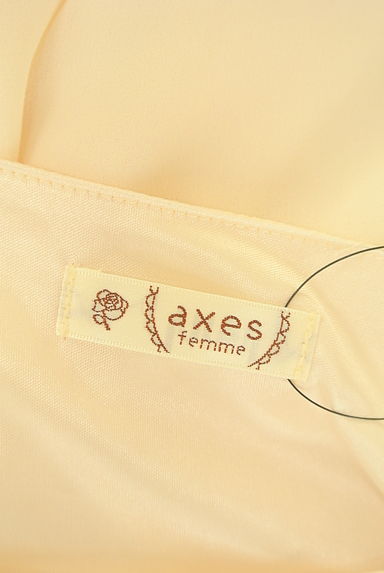 axes femme（アクシーズファム）の古着「刺繍入りシアー袖シフォンカットソー（カットソー・プルオーバー）」大画像６へ