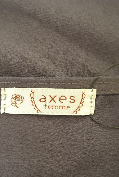 axes femme（アクシーズファム）の古着「ボリュームシフォン袖カットソー（カットソー・プルオーバー）」大画像６へ