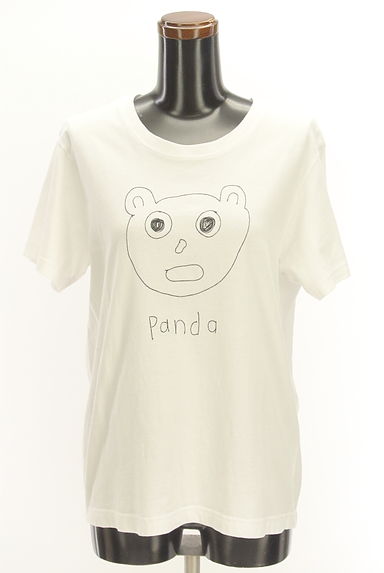 Ne-net（ネネット）の古着「メッシュ袋付きパンダ刺繍Tシャツ（Ｔシャツ）」大画像１へ