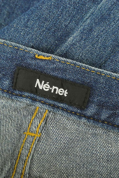 Ne-net（ネネット）の古着「刺繍入りミディ丈フレアデニムパンツ（デニムパンツ）」大画像６へ