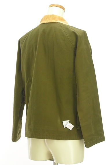 BEAMS Women's（ビームス　ウーマン）の古着「切替襟ミリタリーショートジャケット（コート）」大画像４へ