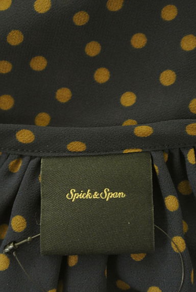 Spick and Span（スピック＆スパン）の古着「ドットシフォンギャザーワンピース（ワンピース・チュニック）」大画像６へ