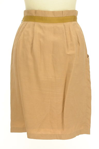 NOLLEY'S sophi（ノーリーズソフィ）の古着「リネン混タックタイトミニスカート（ミニスカート）」大画像２へ