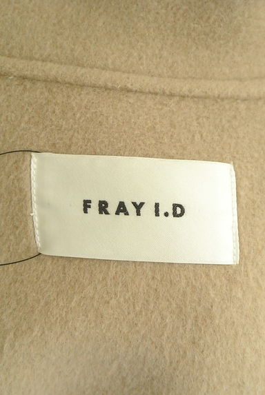FRAY I.D（フレイアイディー）の古着「ベルト付きパイピングロングコート（コート）」大画像６へ