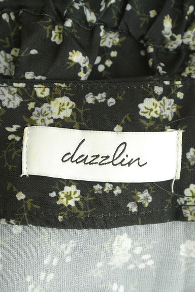 dazzlin（ダズリン）の古着「フィッシュテール花柄カシュクールロングワンピ（ワンピース・チュニック）」大画像６へ