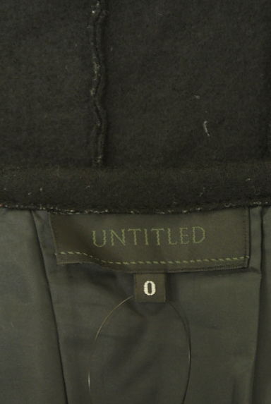 UNTITLED（アンタイトル）の古着「ピンタックウール膝丈スカート（スカート）」大画像６へ
