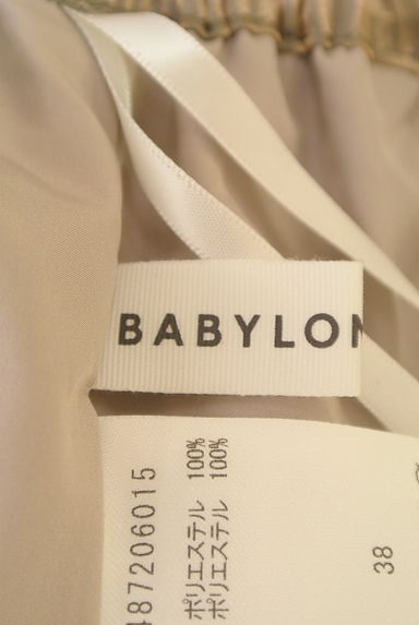 BABYLONE（バビロン）の古着「シャイニープリーツロングスカート（ロングスカート・マキシスカート）」大画像６へ