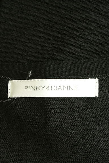 Pinky＆Dianne（ピンキー＆ダイアン）の古着「ボリューム袖クロップドシアーニットカーデ（カーディガン・ボレロ）」大画像６へ